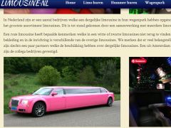 Roze Limousine Huren?