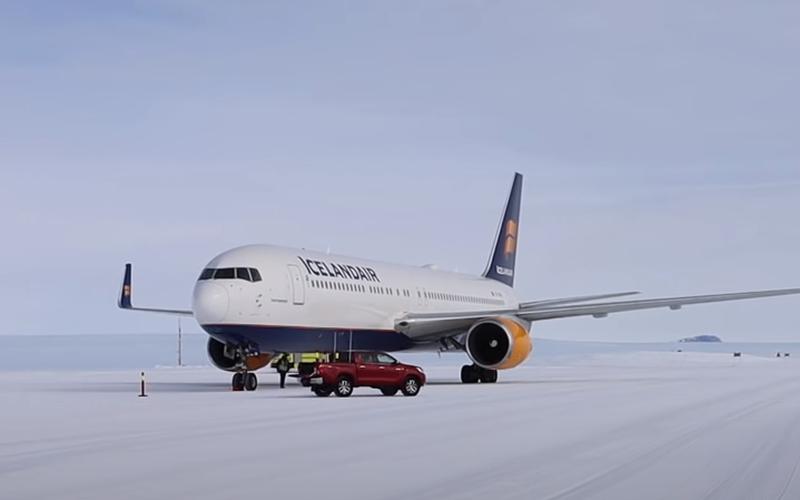 Vliegveld op Antarctica beheren
