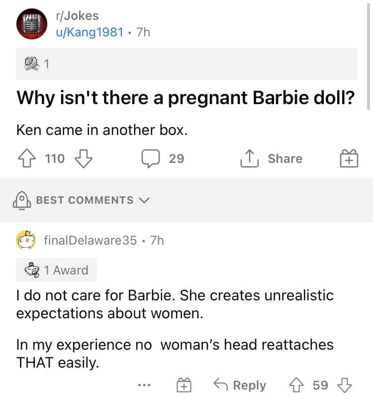 barbie haar hoofd
