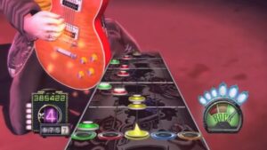 Guitar Hero, maar dan op de snelweg